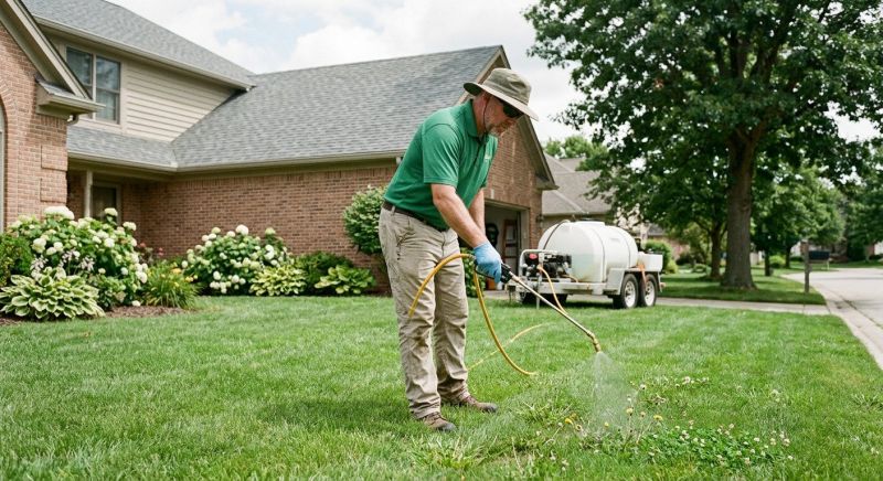 Lawn Herbicide Treatment in Rockwall, TX