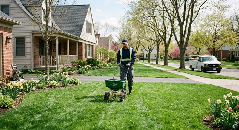 Spring Lawn Fertilizing in Ventura County, CA